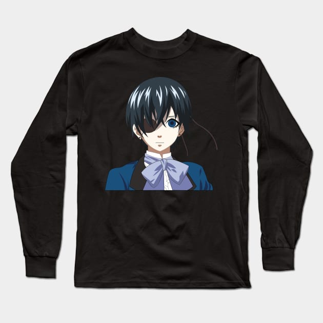 Manga character Long Sleeve T-Shirt by SpringSpirit